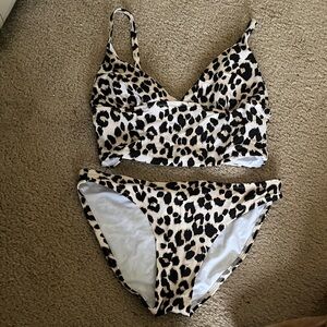 Old Navy Leopard Print Bikini
